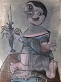 Niño con langosta 1941 Pablo Picasso